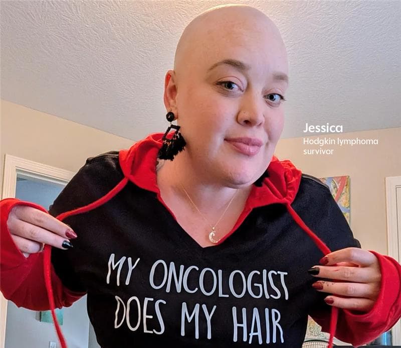 Jessica, hodgkin lymphoma survivor